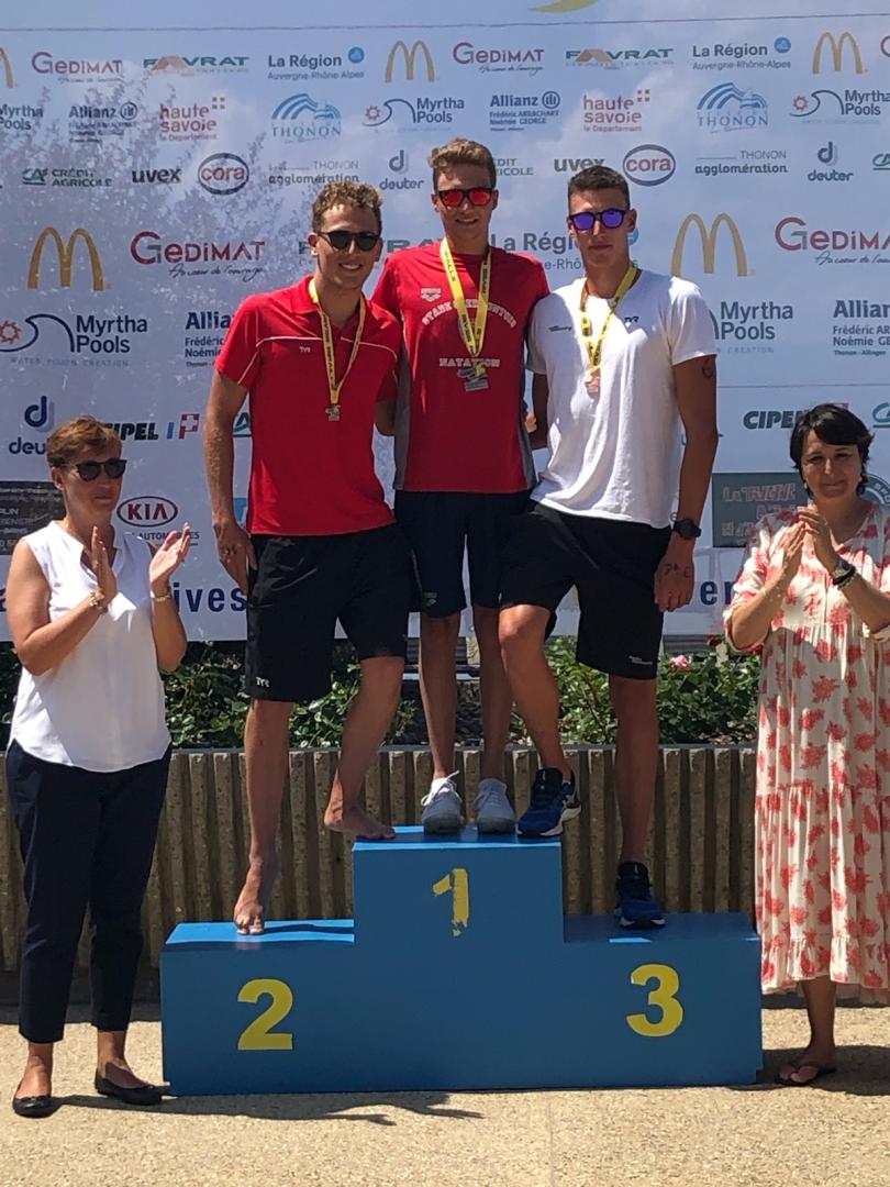 Victoire de Mathieu SAHUC  à Thonon